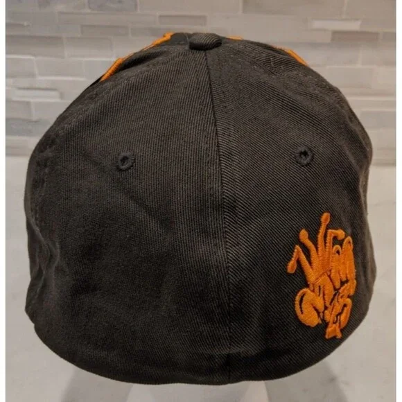 Mickey Mouse Headphones Baseball Cap Disney Orange/Black/Gray One Size Adults - Picture 6 of 8